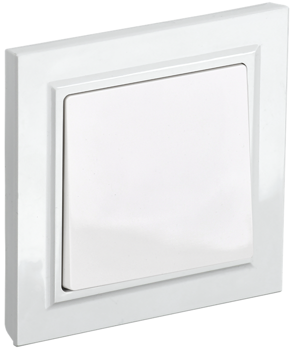 Выключатель BRITE 1-клавишный 10А в сборе ВСР10-1-0-БрБ белый IEK BR-V10-0-10-K01-F - фото 1221