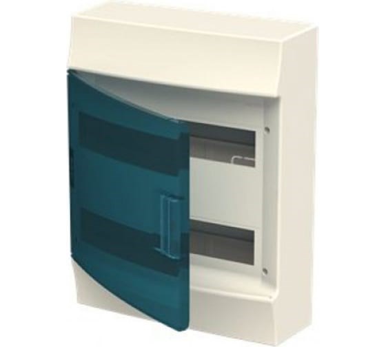 Бокс настенный Mistral41 24М зеленая прозрачная дверь (с клемм) 1SPE007717F 0521 - фото 1635