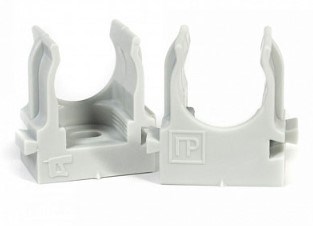 Клипса d20 серая КР-Р 0М-00008598 - фото 46228