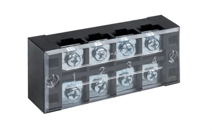 Терминал клеммный ТВ-4504 до 4,5мм2 45A 4 клеммные пары EKF PROxima tb-4504 - фото 4855