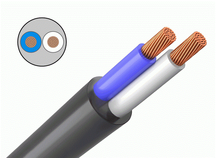 Кабель силовой КГ-тп-ХЛ 2х1,5 ГОСТ ( 150метр упак) кг-180 - фото 4965