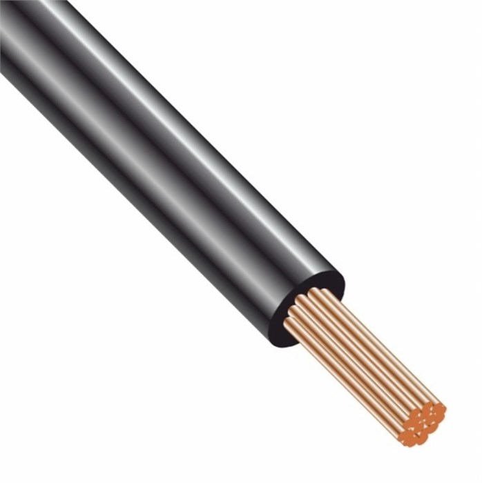 4Провод установочный ПуГВ (ПВ3) 1х6,0 чёрный  ГОСТ пв-300 - фото 5299