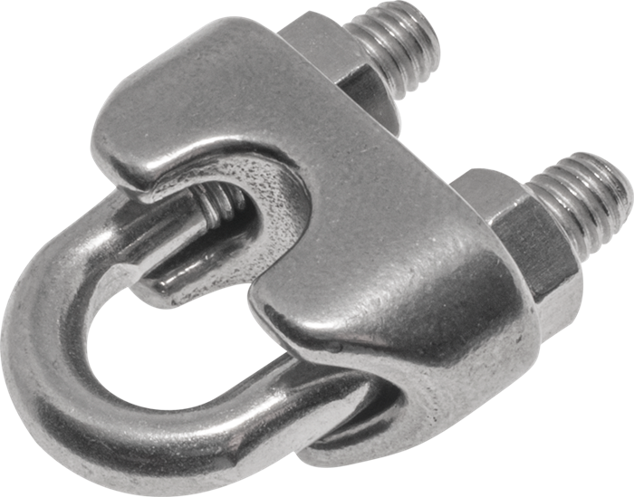 Зажим для ст.канат. М3 DIN741 01864 - фото 5442