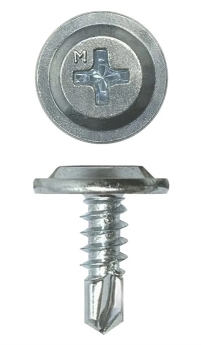 СММ Саморез 4,2х19 п/шайба свер 56419 - фото 5451