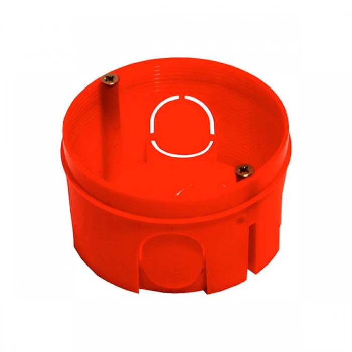 Коробка подрозетник КУ1106М с/у в бетон красный 68х40 IP20 Hege (1/336) КУ1106М - фото 5578