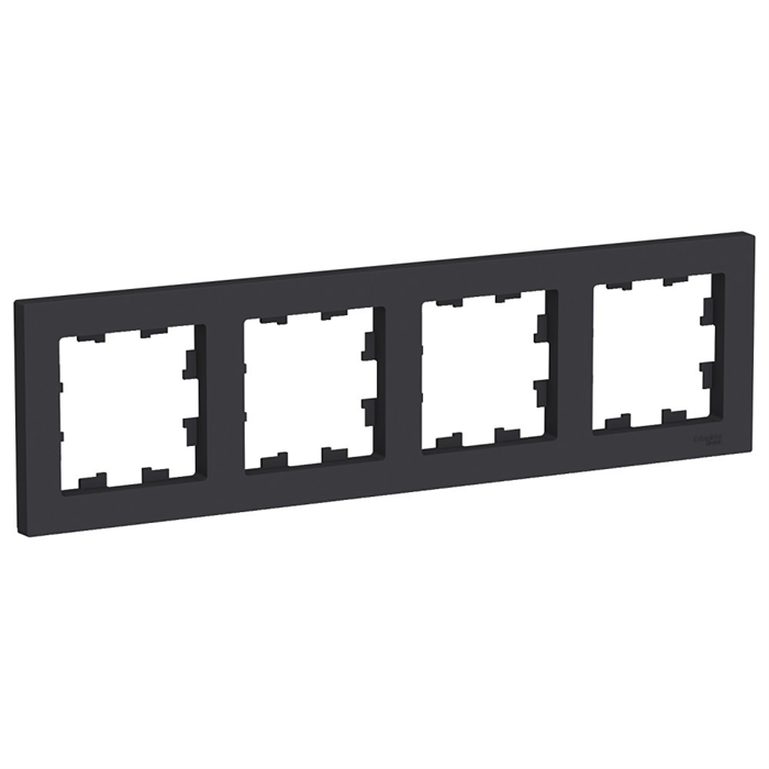 Рамка 4гн карбон AtlasDesign Systeme Electric ATN001004 - фото 6049