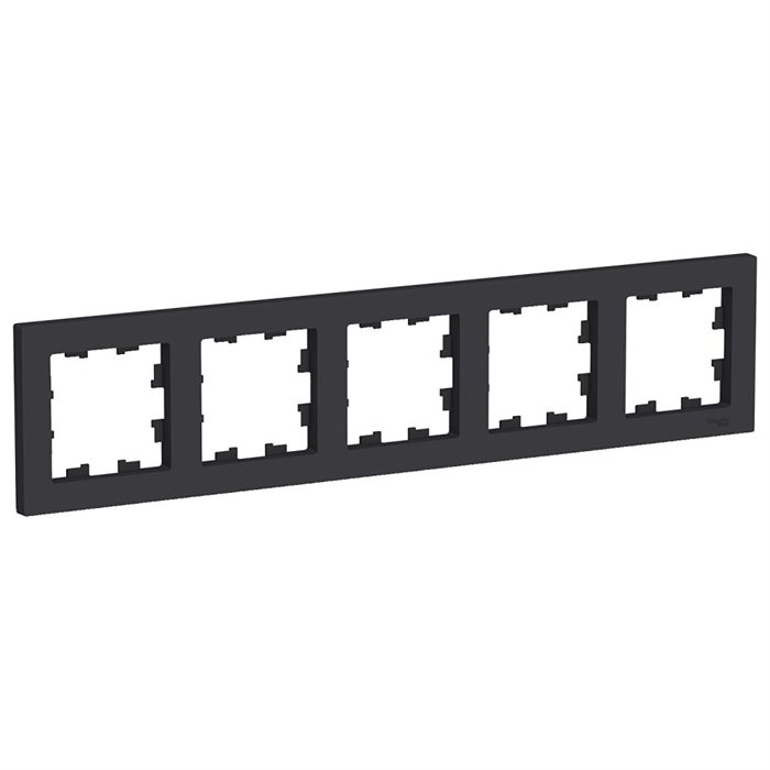 Рамка 5гн карбон AtlasDesign Systeme Electric ATN001005 - фото 6088