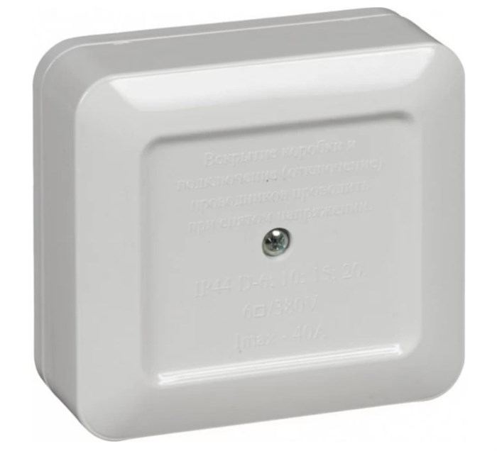 Коробка клеммная 5х6кв.мм 380В 40А IP44 монт. плата Schneider Electric KLK-5S - фото 6314