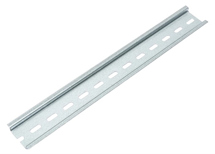 DIN-рейка 25см перфорированная YDN10-0025 - фото 6775