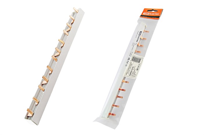 Шина соединительная 3П 63А PIN (штырь) 12PIN BB-0123 BB-0123 - фото 6810