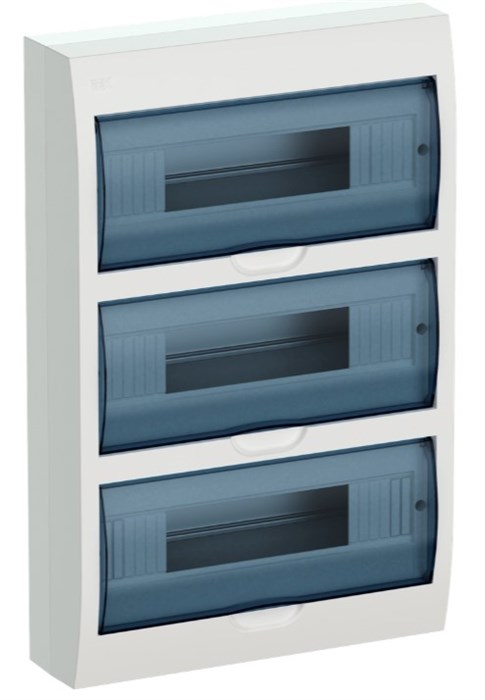 KREPTA 3 Корпус пластиковый ЩРН-П-36 IP41 белый IEK MKP12-N-36-40-05 - фото 6862