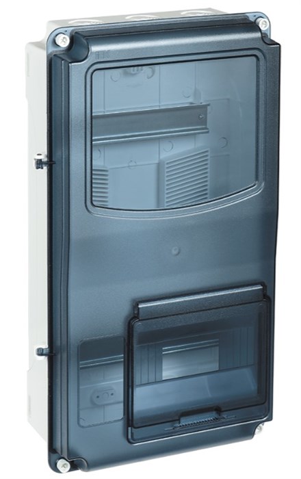 Щит учетно-распр. ЩУРН-П 3/12 500х290х122 настен пласт IP66 PC KREPTA 3 IEK MSP3-N-12-66-L - фото 6880