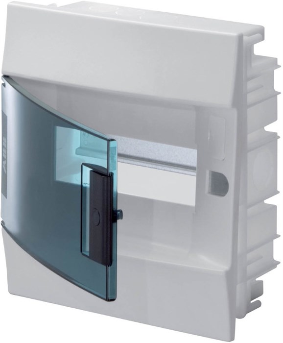 Бокс в нишу Mistral41 8М зеленая прозрачная дверь (c клемм) 1SLM004101A 1202 - фото 6953