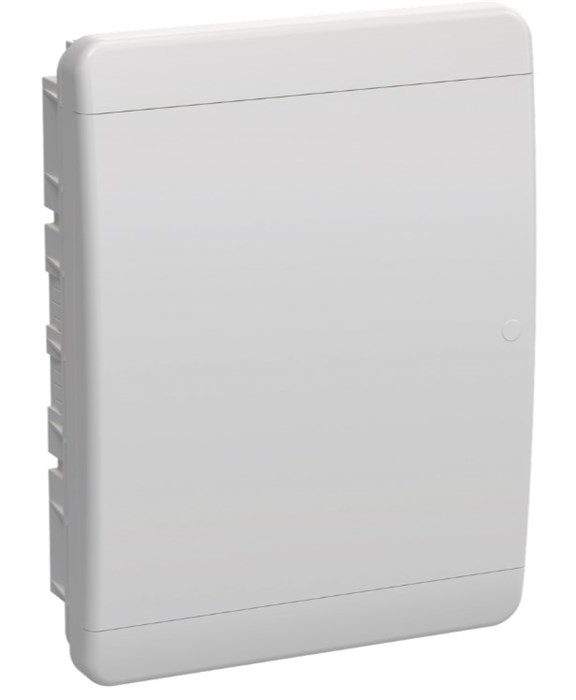 Бокс ЩРВ-П-24мод встр. пласт бел (дв.белая) 2 ряда IP41 TEKFOR IEK (1/4) TF5-KP13-V-24-41-K01-K01 - фото 6958