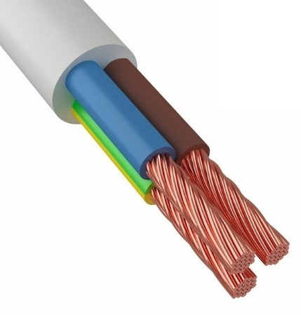 Провод ПВС 3х4 ГОСТ ПВС-195 - фото 7933