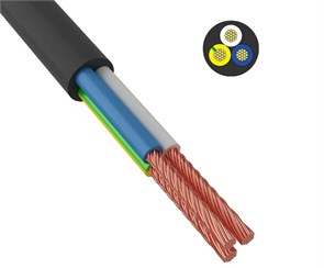 Провод ПВС 3х2,5 чёрн ГОСТ (45метр) GEsIC86khPZK0TwwXKP363