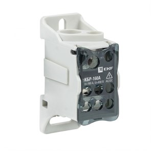 Блок распред (кросс) крепеж на панель и din кбр-160 a EKF plc-kbr160