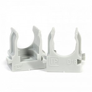 Клипса d16 серая КР-Р 0М-00008597