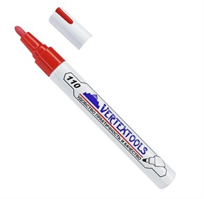 МАРКЕР МАСЛЯНЫЙ СТРОИТЕЛЬНЫЙ КРАСНЫЙ 0020-03