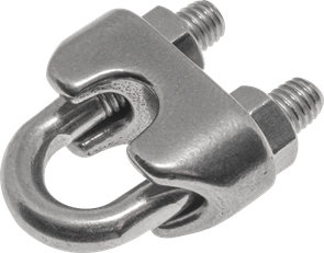 Зажим для ст.канат. М3 DIN741 01864