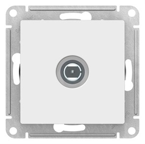 Розетка 1гн ТВ коннектор с/у белый механизм AtlasDesign Systeme Electric (1/10) ATN000193