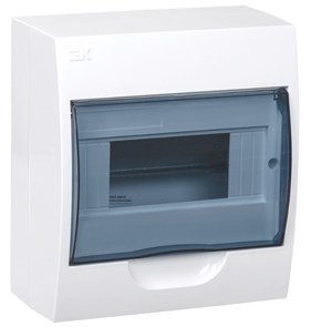 KREPTA 3 Корпус пластиковый ЩРН-П-8 IP41 белый IEK MKP12-N-08-40-20