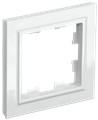 BRITE Рамка 1-местная РУ-1-БрБ белая IEK (1/10/100) BR-M12-K01 - фото 1183