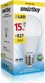 Светодиодная (LED) Лампа Smartbuy-A60-15W/6000/E27 (SBL-A60-15-60K-E27) SBL-A60-15-60K-E27-1 - фото 44088
