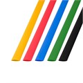 Набор термоусадочных трубок ТУТнг 20/10  пять цветов  1м REXANT 29-0170-1 - фото 4908