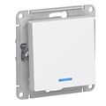 Выключатель 1кл с подсв с/у белый механизм AtlasDesign Systeme Electric (1/20) ATN000113 - фото 5995