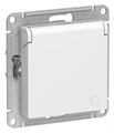 Розетка 1гн с З/К с крыш. шторки с/у белый механизм 16А AtlasDesign Systeme Electric (1/15) ATN000146 - фото 6017